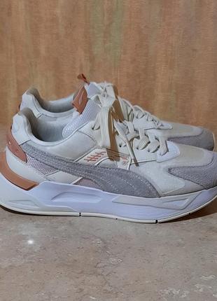 Кроссовки puma р. 37,5 ст.  23,5 – 24 см замша текстиль2 фото