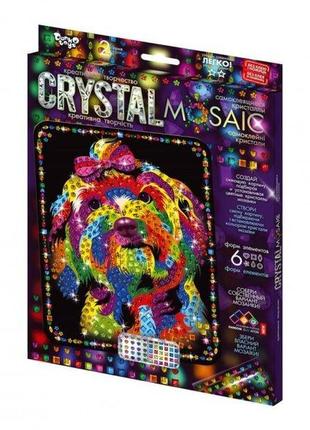 Набір алмазної мозаїки вишивки crystal mosaic самоклеючі страз...