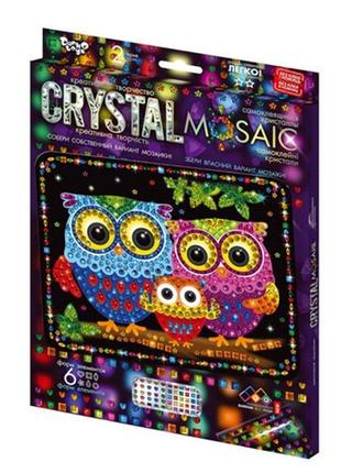 Набір алмазної мозаїки вишивки crystal mosaic самоклеючі страз...