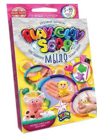 Набір для творчості пластилінове мило "play clay soap" danko toys