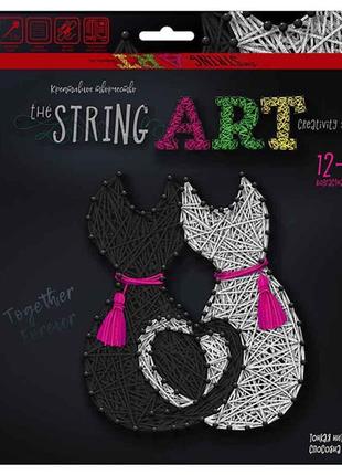 Набір креативної творчості "the "string art" з ниток стрінг-ар...