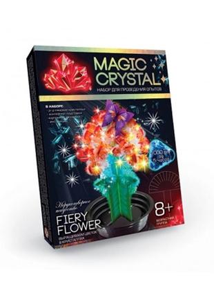 Набір для дослідів з хімії кристали magic crystal "квітка", ро...