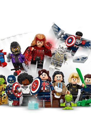 Lego миниифигурки marvel studios - повний набір 12 мініфігурок...