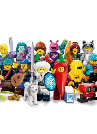 Lego lego минифигруки серія 22 - повний набір 12 мініфігурок 7...
