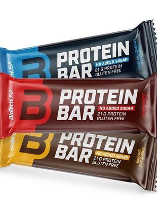 Протеїновий батончик protein bar (70 г strawberry) double choc...