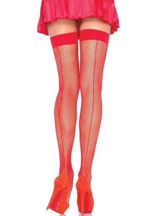 Leg avenue backseam thigh highs os red ssmag.com.ua