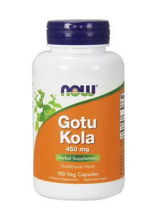 Біологічно активна добавка готу кола gotu kola 450 mg (100 veg...