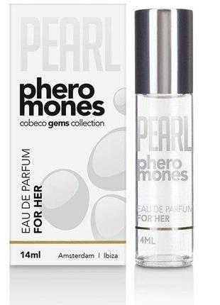 Жіноча туалетна вода з феромонами pearl pheromones eau de toil...1 фото