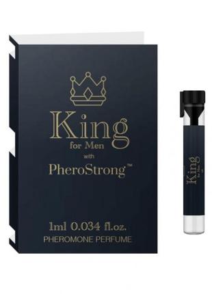 Парфуми з феромонами pherostrong pheromone king for men, 1мл s...