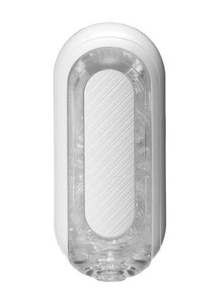 Мастурбатор tenga flip zero gravity white, змінна інтенсивніст...