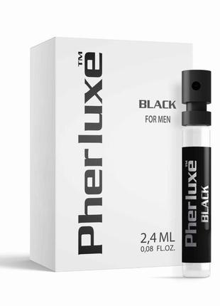 Парфуми з феромонами для чоловіків - pherluxe black for men, 2...