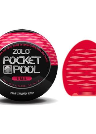 Мастурбатор zolo pocket pool 8 ball ssmag.com.ua