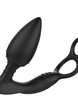 Анальна вібропробка nexus simul8 plug edition з ерекційним кіл...