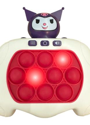 Логічна гра "finger press pop-it console" bambi zb-8, 4 режими гри