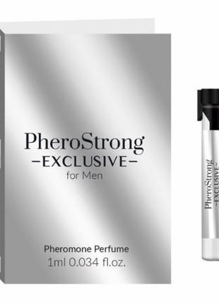 Парфуми з феромонами pherostrong pheromone exclusive for men, ...1 фото