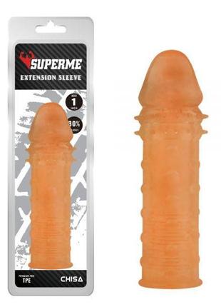 Подовжувальна насадка з шипами extra texture sleeve ssmag.com.ua