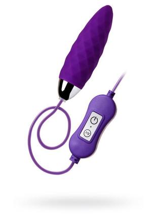 Віброяйце з пультом управління toyfa a-toys cony, силікон, фіо...