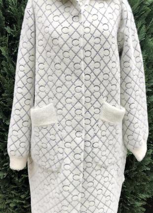 Бомбовая альпака пальто турция люкс качества