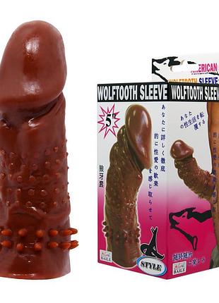 Насадка на пеніс baile wolftooth sleeve ssmag.com.ua