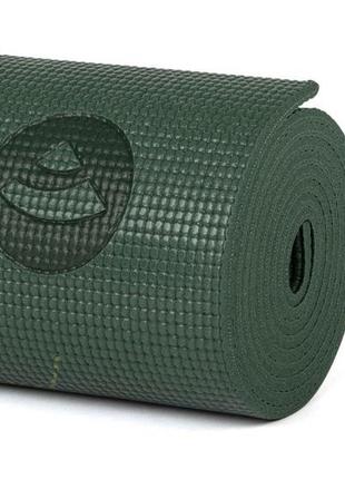 Коврик для йоги bodhi leela yantralign — янтра forest green 183x60x0.4 см