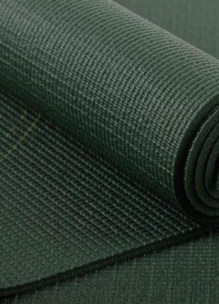 Килимок для йоги bodhi leela yantralign — янтра forest green 183x60x0.4 см3 фото