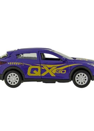 Автомодель glamcar - infiniti qx30 (фіолетовий)4 фото