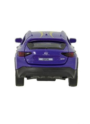Автомодель glamcar - infiniti qx30 (фіолетовий)6 фото
