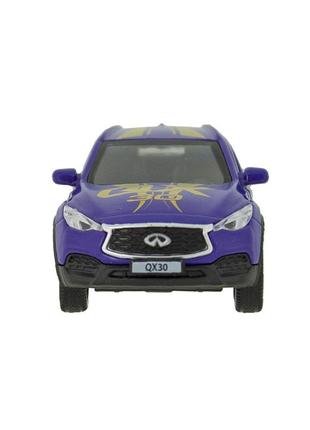 Автомодель glamcar - infiniti qx30 (фіолетовий)7 фото