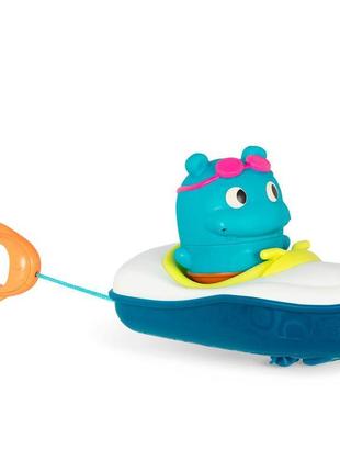 Іграшка для ванни — бегемотик плюх3 фото
