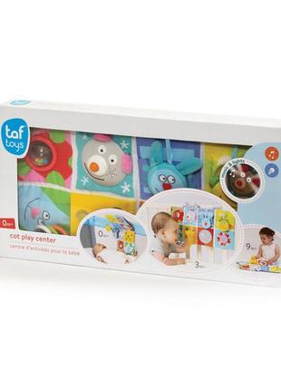 Розвивальний центр для краватки taf toys — веселі друзі зі сві...