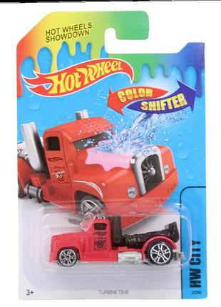 Машинки hot wheels color shifter тягач хот вілс змінює колір в...