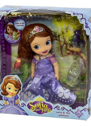 Лялька принцеса софія з вихованцями 30 см