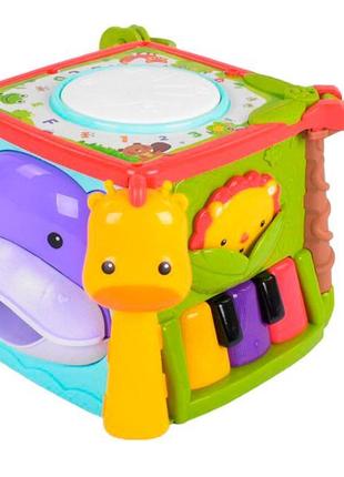 Розвивальна іграшка музичний ігровий куб karakids англійське о...1 фото