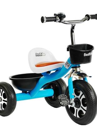 Триколісний дитячий велосипед для хлопчика від 1,5 року з коши...