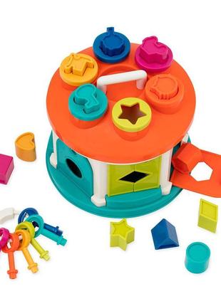 Розвивальна іграшка-сортер — розумний будиночок