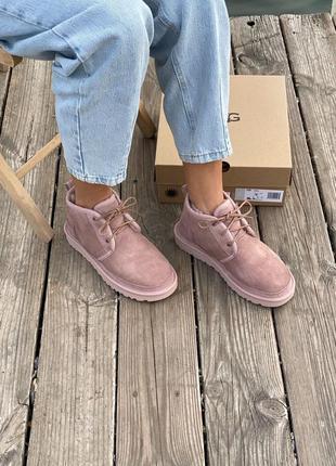 Рожеві жіночі уггі ugg neumel pink