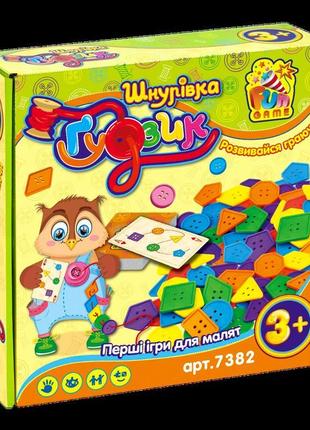 Гр гра - шнурівка "гудзик" 7382 (12) "4fun game club"