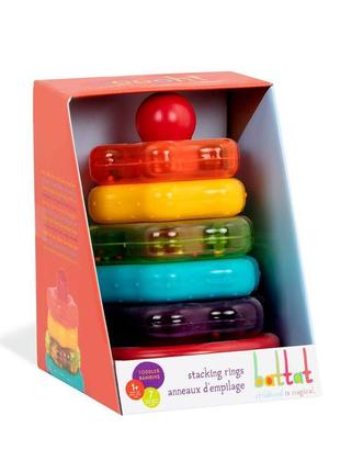 Розвивальна іграшка — кольорова пірамідка new3 фото