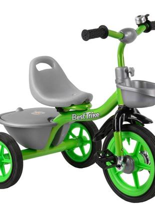 Триколісний дитячий велосипед для хлопчика з кошиками best tri...