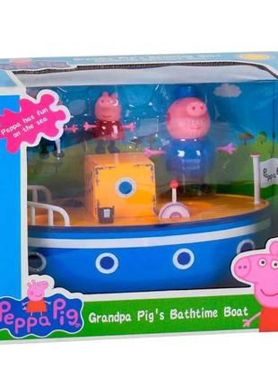 Свинка пеппа герої pig peppa корабель з героями