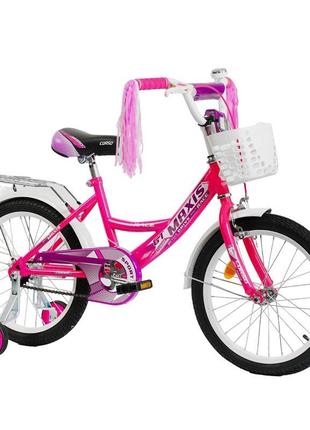 Дитячий двоколісний велосипед для дівчинки 18 дюймів 6-8 років...