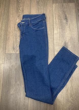 Крутые джинсы h&m skinny low waist jeans размер 30/32, m