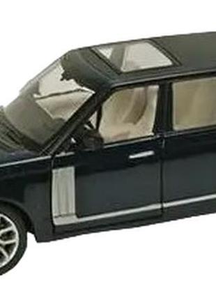 Машинка металева дитяча range rover автопром чорний