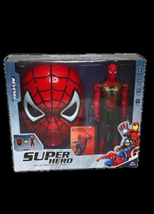 Набір героя людина павук фігурка з маскою