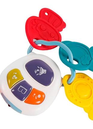 Музична іграшка для дітей брязкальце розвивальні ключики tk gr...