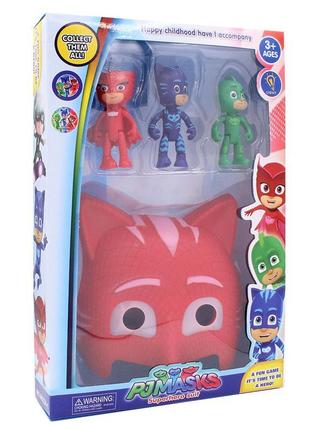 Ігровий набір герої у масках з маскою аллет pj masks фігурки