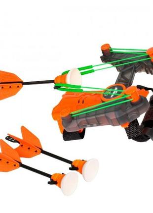 Іграшковий лук на зап'ясток air storm - wrist bow помаранчевий