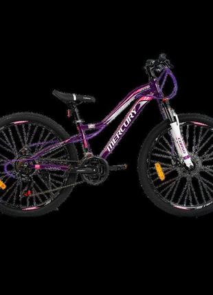 Велосипед гірський для дівчинки 13-16 років 26 дюймів колеса c...