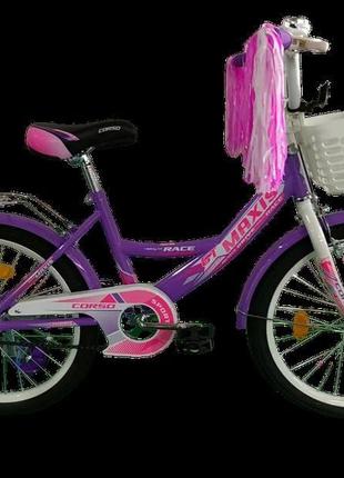 Велосипед дитячий із додатковими колесами 20 дюймів 6-9 років ...
