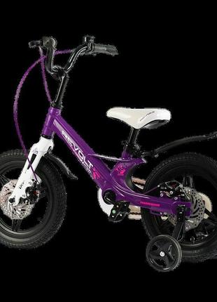 Дитячий велосипед із додатковими колесами 3-5 років 14 дюймів ...2 фото